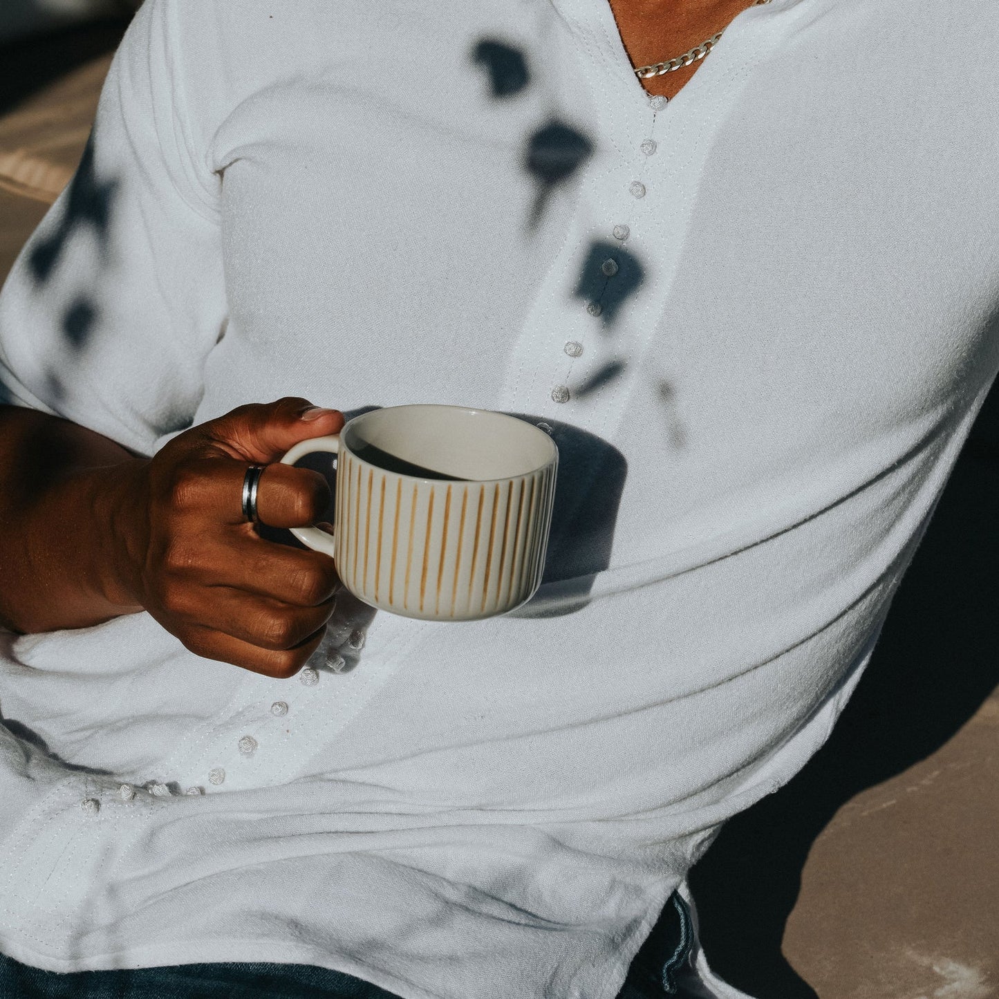 Yarrow Mug - Brushed Mustard Yellow