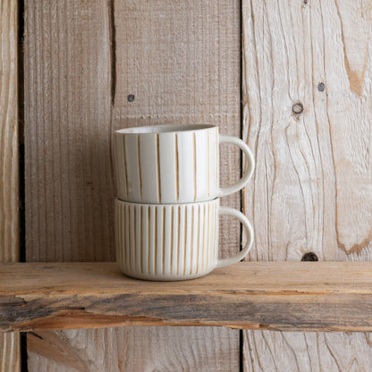 Yarrow Mug - Brushed Mustard Yellow