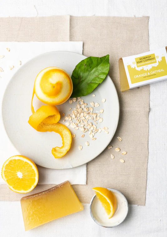 Orange and Oatmeal Soap Bar