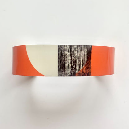 Balance Narrow Cuff Bracelet - Orange Band