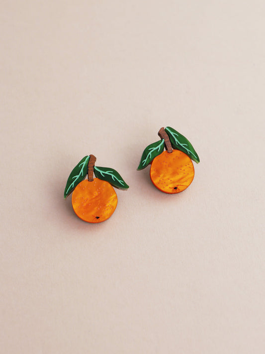 Orange Studs