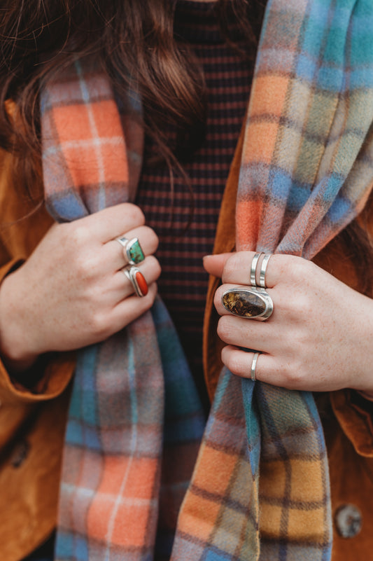Lambswool Scarf in Buchanan Antique Tartan