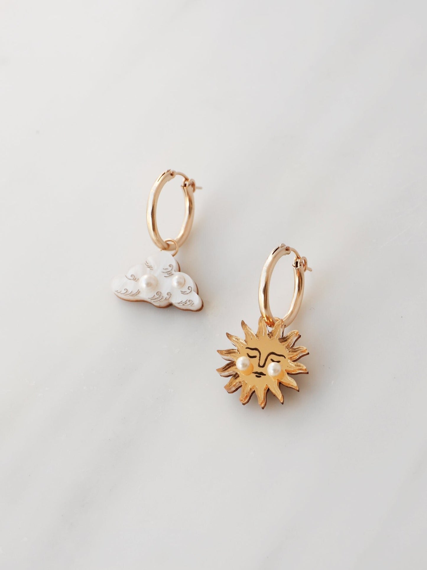 Sun & Cloud Hoops