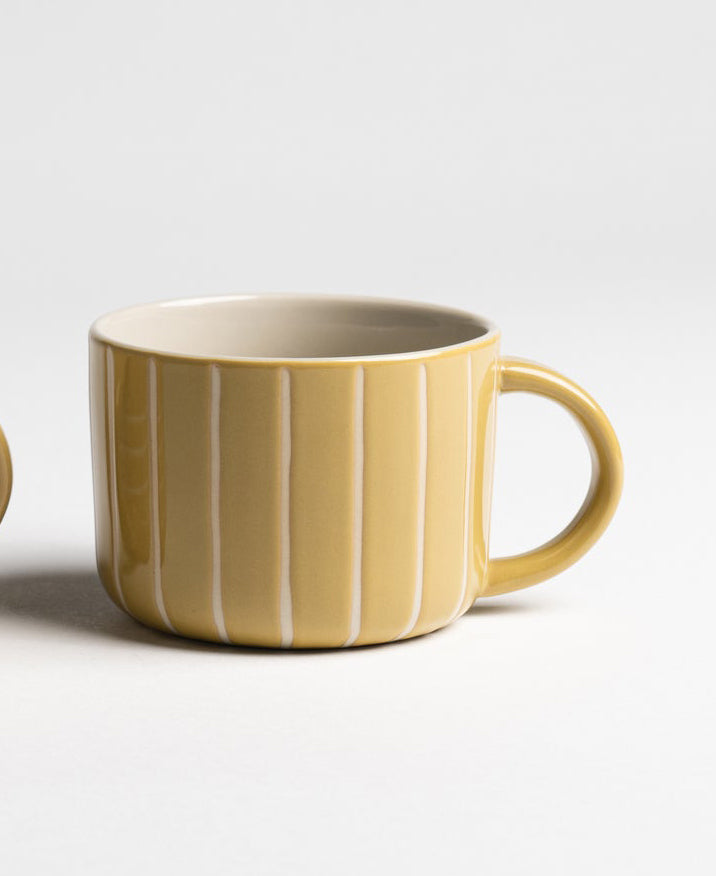 Vervain Mug - Mustard Yellow