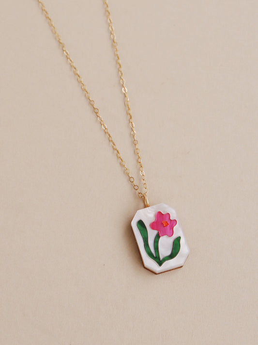 Wildflower Charm Necklace