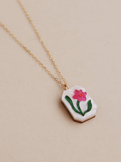 Wildflower Charm Necklace