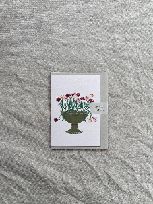 Parrot Tulips Mini Card