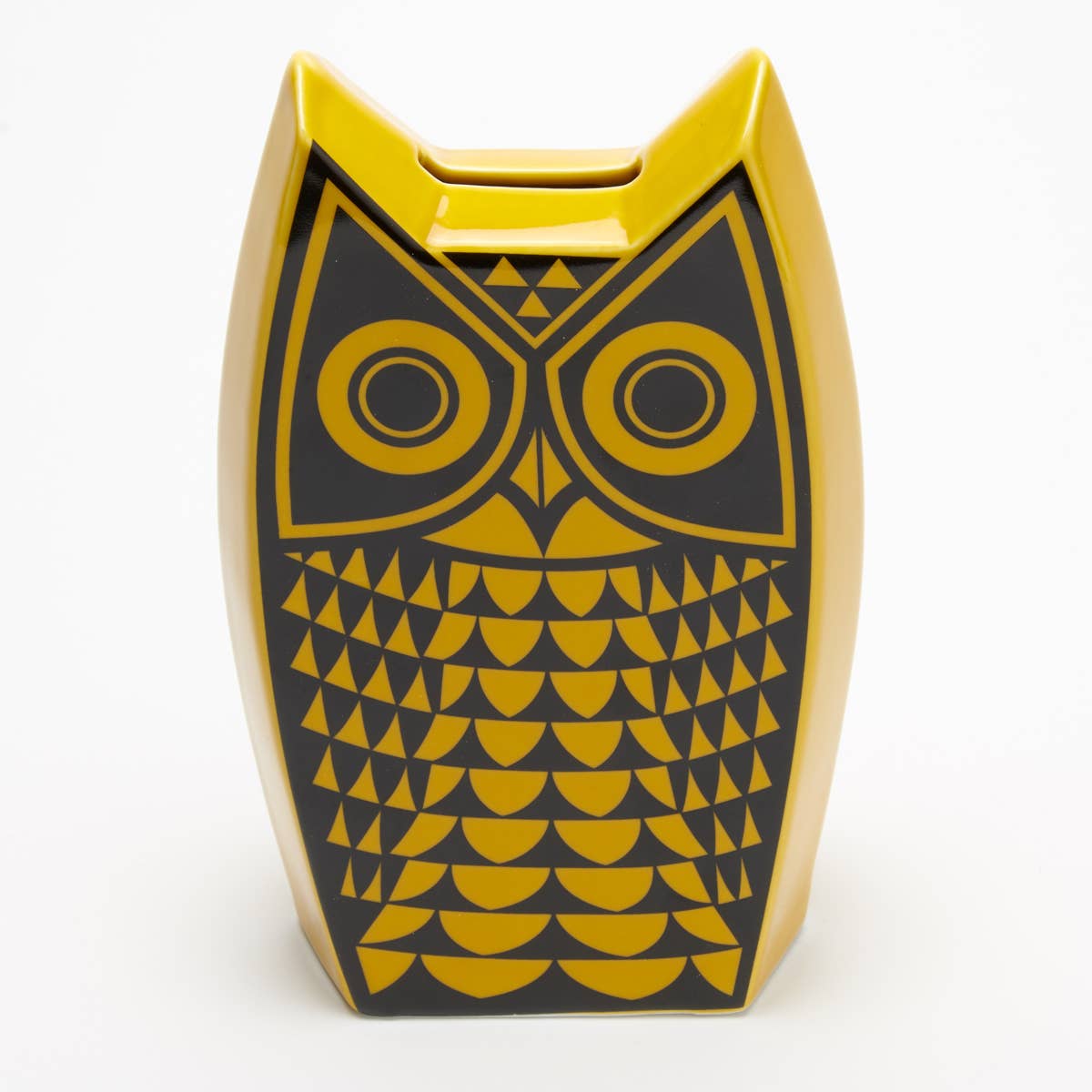 Owl Moneybox in Yellow by Magpie x Hornsea