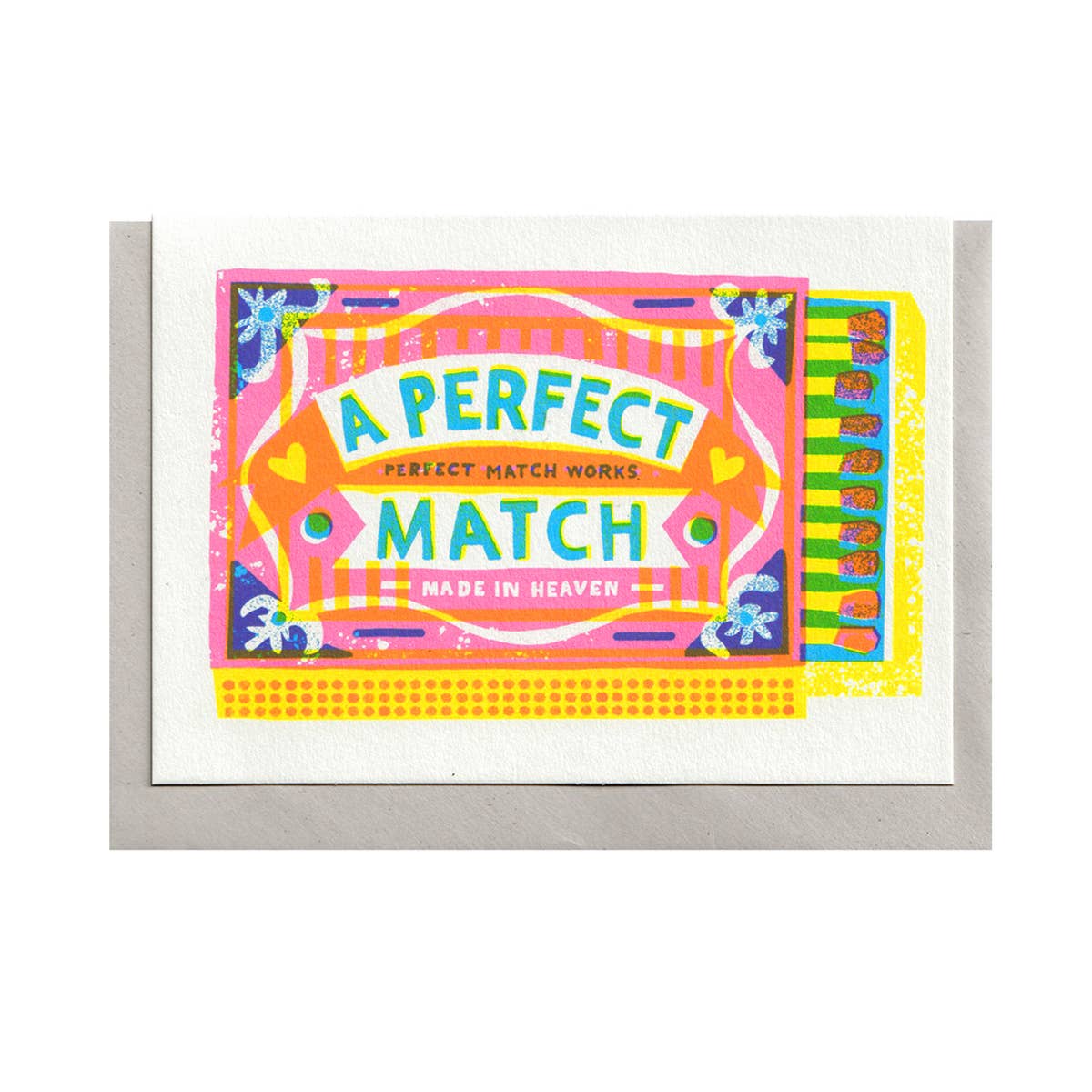 A Perfect Match A6 Card