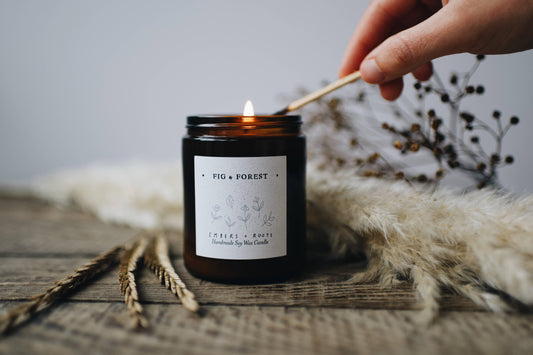 Fig & Forest Soy wax Candle