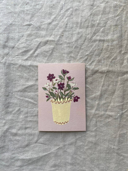 Hellebore Mini Card