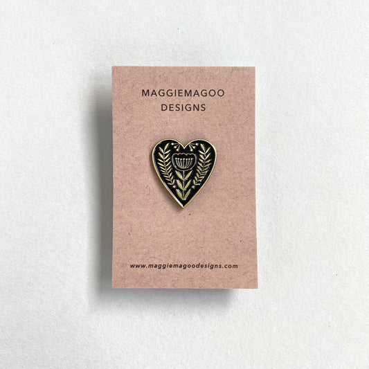 Heart - Enamel pin badge