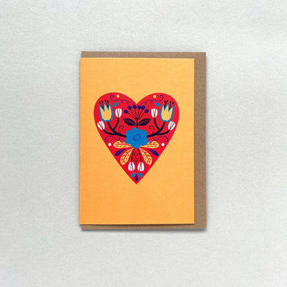 Bright Heart Greetings card