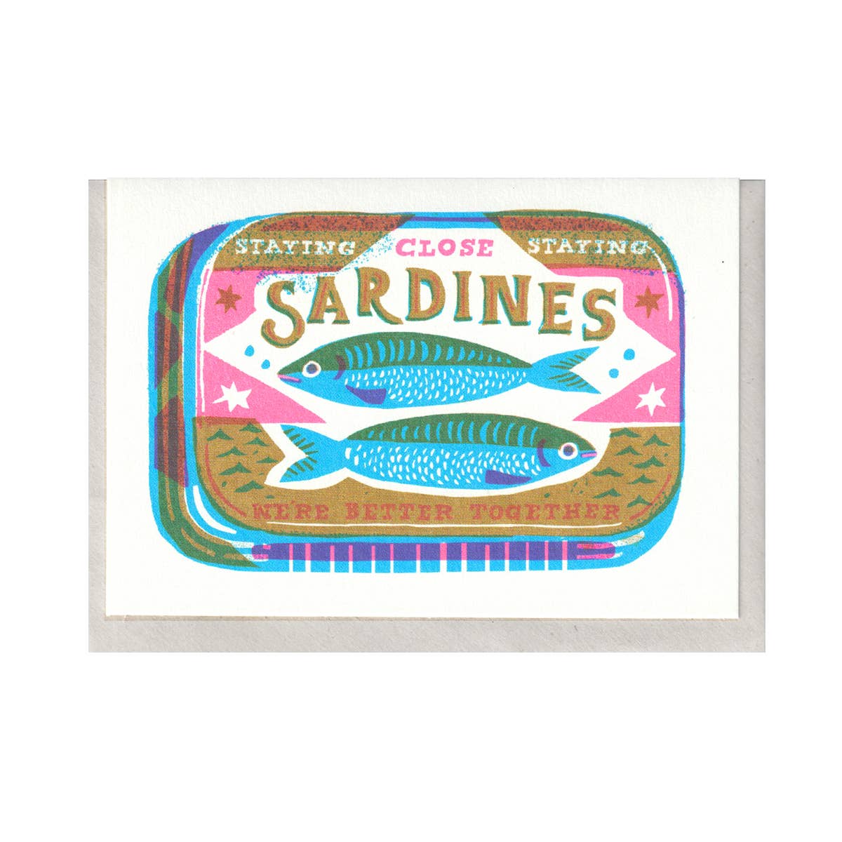 Sardines A6 Card